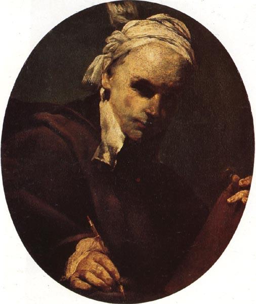 CRESPI, Giuseppe Maria Self-Portrait oil painting image